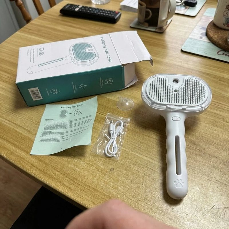 לקוחה מרוצה עם מברשת האדים